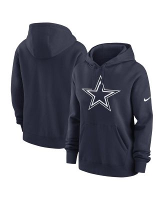 Men's Navy/White Dallas Cowboys Big & Tall Pullover Hoodie