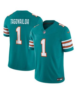 Nike Men's Tua Tagovailoa White Miami Dolphins Alternate Vapor F.U.S.E.  Limited Jersey - Macy's