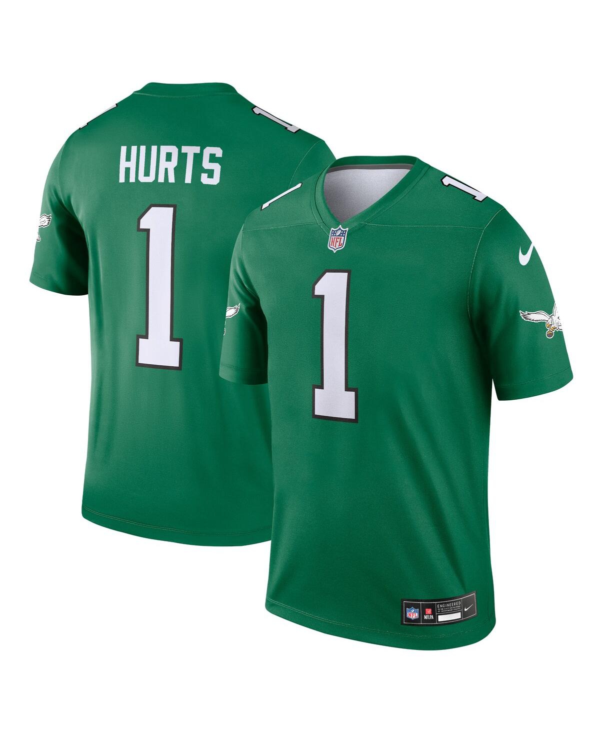 Men's Nike Jalen HurtsPhiladelphia Eagles Alternate Legend Player Jersey - Kelly Green