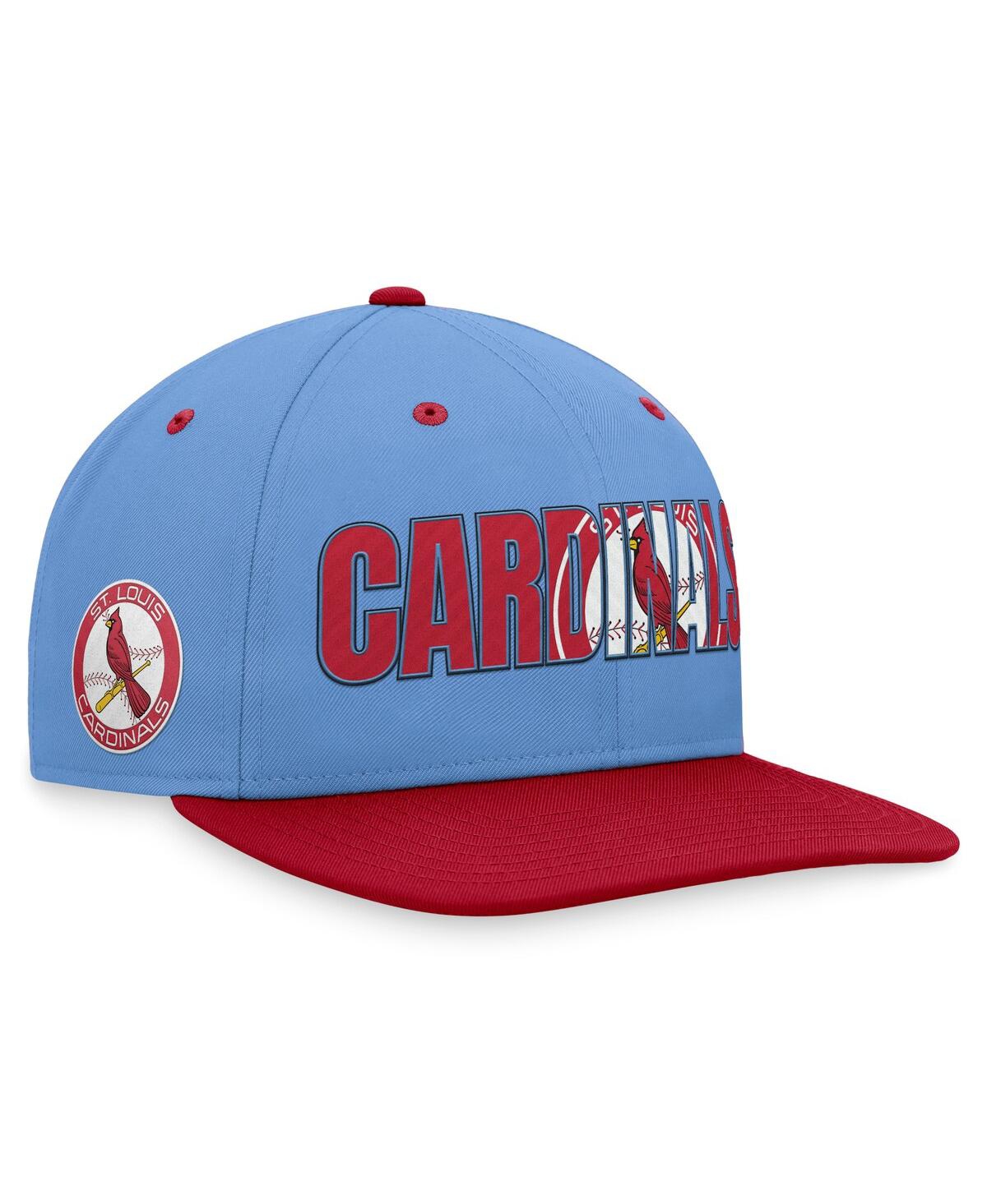 Nike Men's  Light Blue St. Louis Cardinals Cooperstown Collection Pro Snapback Hat