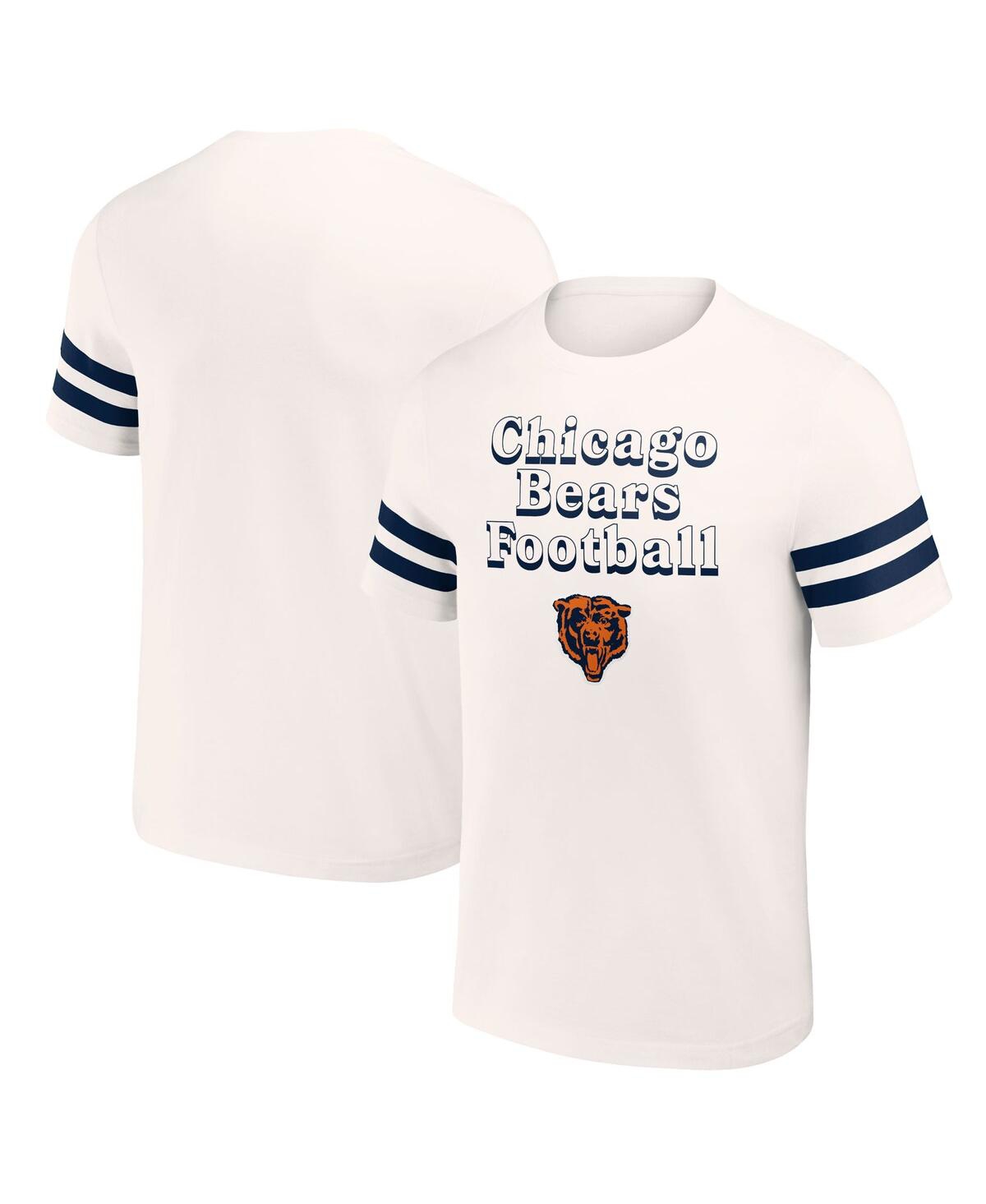 Fanatics Men's Nfl X Darius Rucker Collection By  Cream Chicago Bears Vintage-like T-shirt