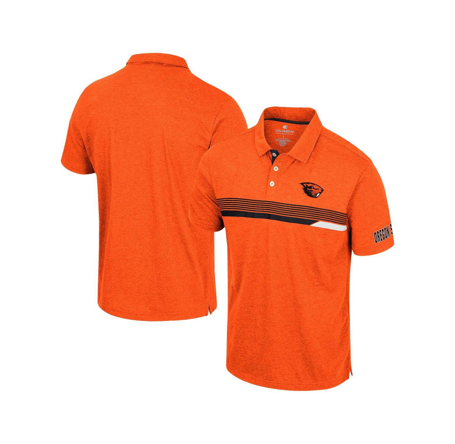 Men's Orange Oregon State Beavers No Problemo Polo Shirt
