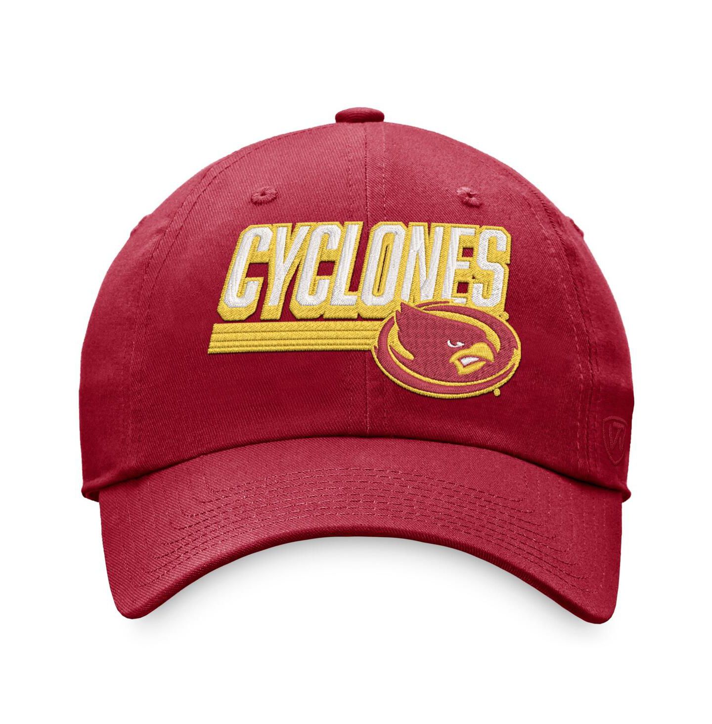 Мужская кепка Top of the World Cardinal Iowa State Cyclones Slice Adjustable Hat — фото 2