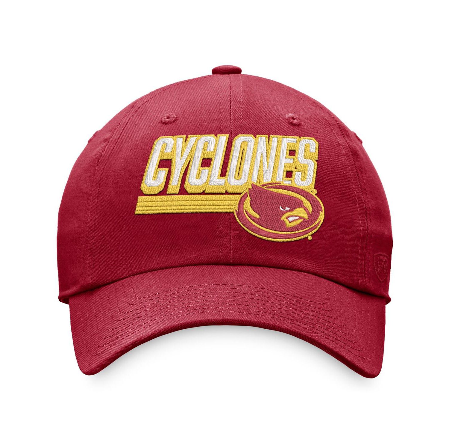 Men's Cardinal Iowa State Cyclones Slice Adjustable Hat