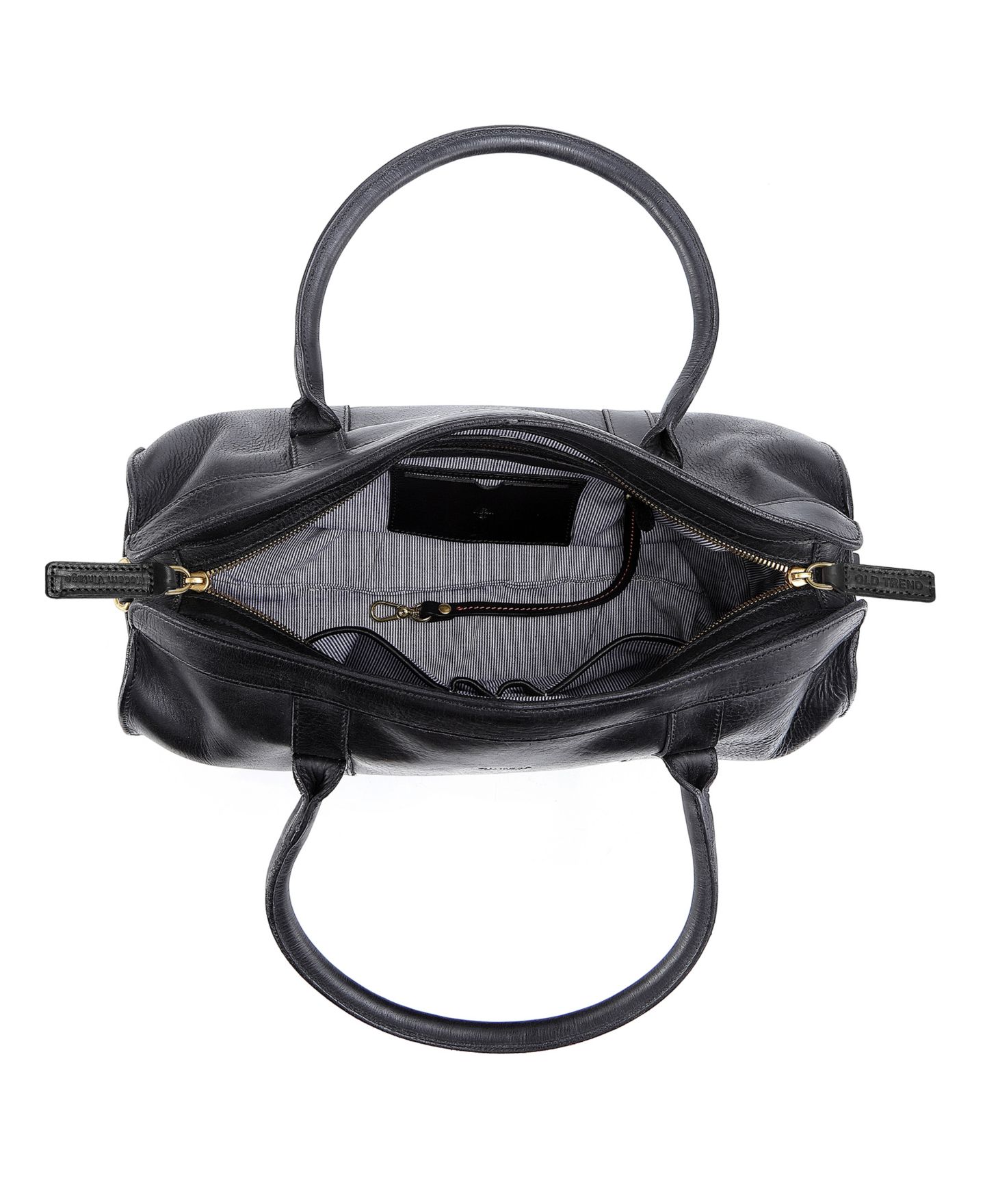 Женская сумка OLD TREND Larkspur Satchel, цвет: Чёрный — фото 2