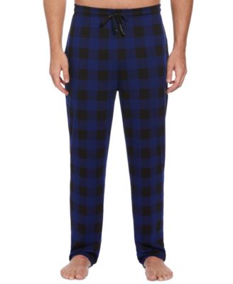 Men's Pajama Pants with Pockets Sleepwear Lounge Pants Stretch Casual Plaid  Black 5 at  Men's Clothing store