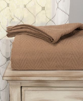 Chevron All Season Cotton Blanket, King