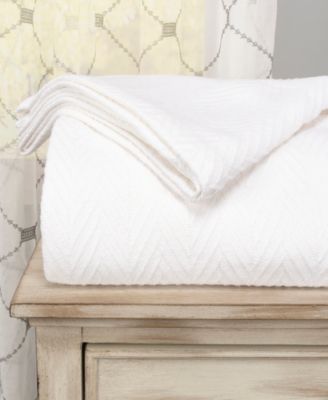 Chevron All Season Cotton Blanket, King