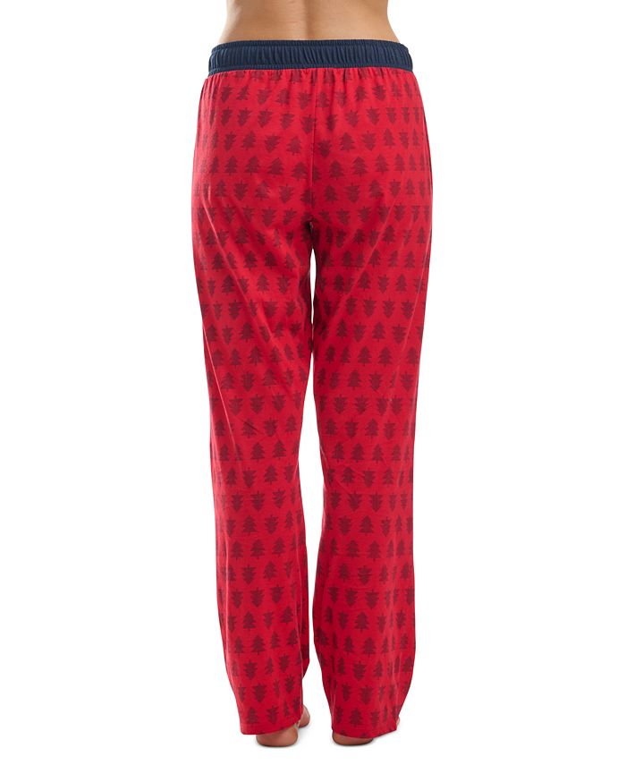 Tommy Hilfiger Women's Knit Drawstring-Waist Pajama Pants - Macy's