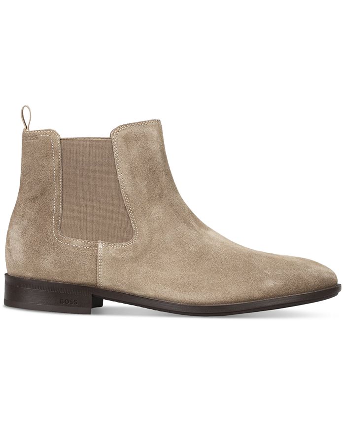 BOSS Men's Colby Cheb Suede Chelsea Boot - Macy's