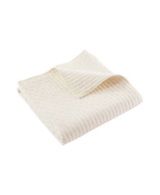 Cross Stitch Reversible Quilted Throw, 50" x 60"