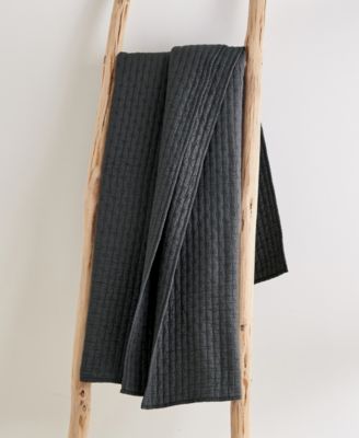 Cross Stitch Reversible Quilted Throw, 50" x 60"