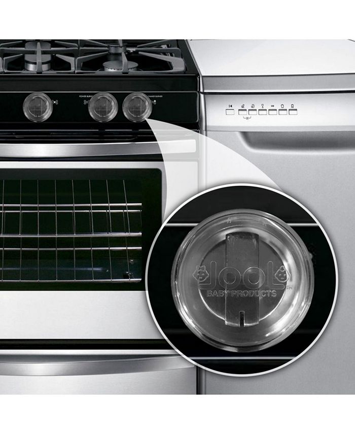 Jool Baby Toddler Stove Knob Covers, Universal Design, UltraClear