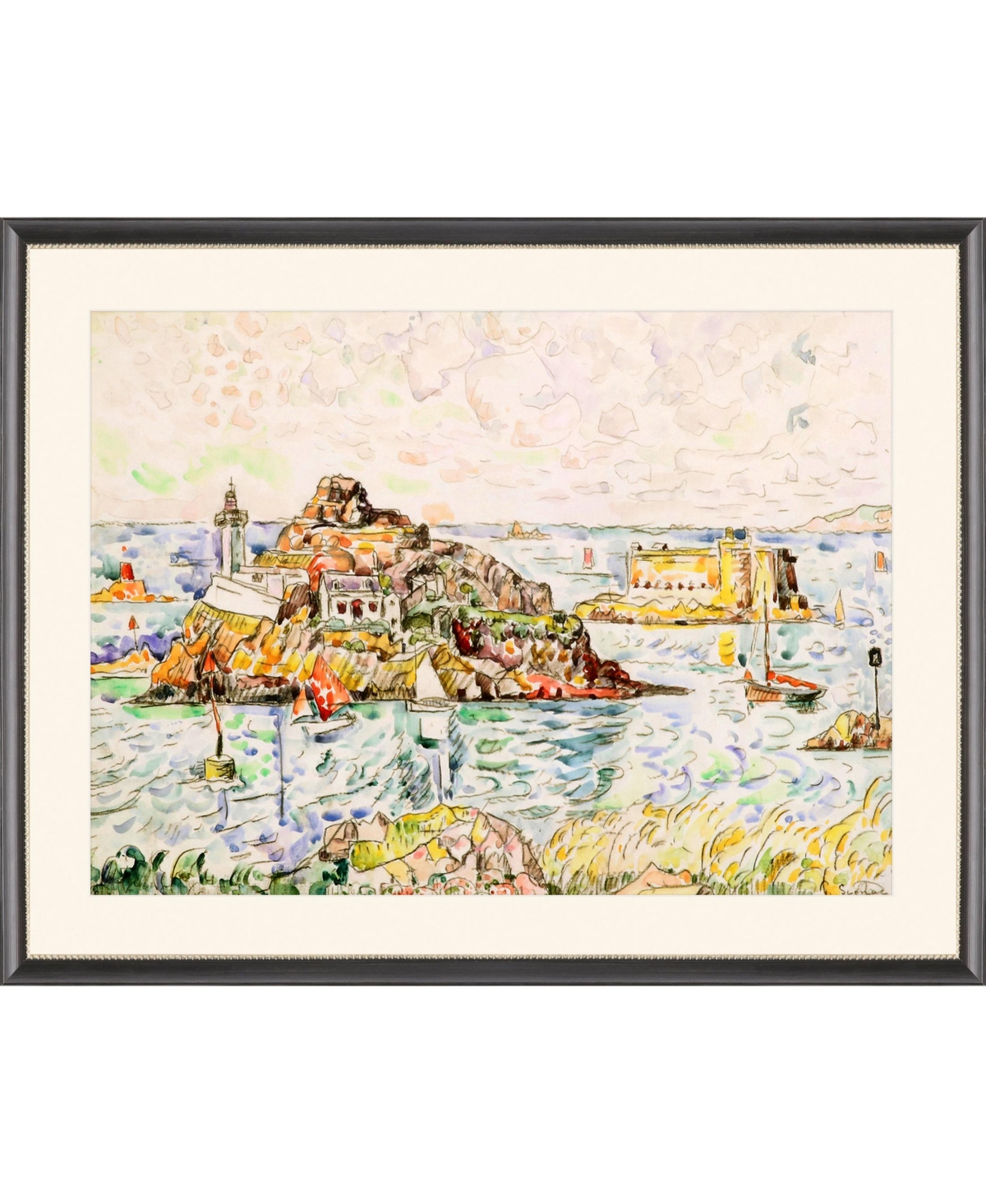 Paragon Picture Gallery Morlaix Framed Art In Multi