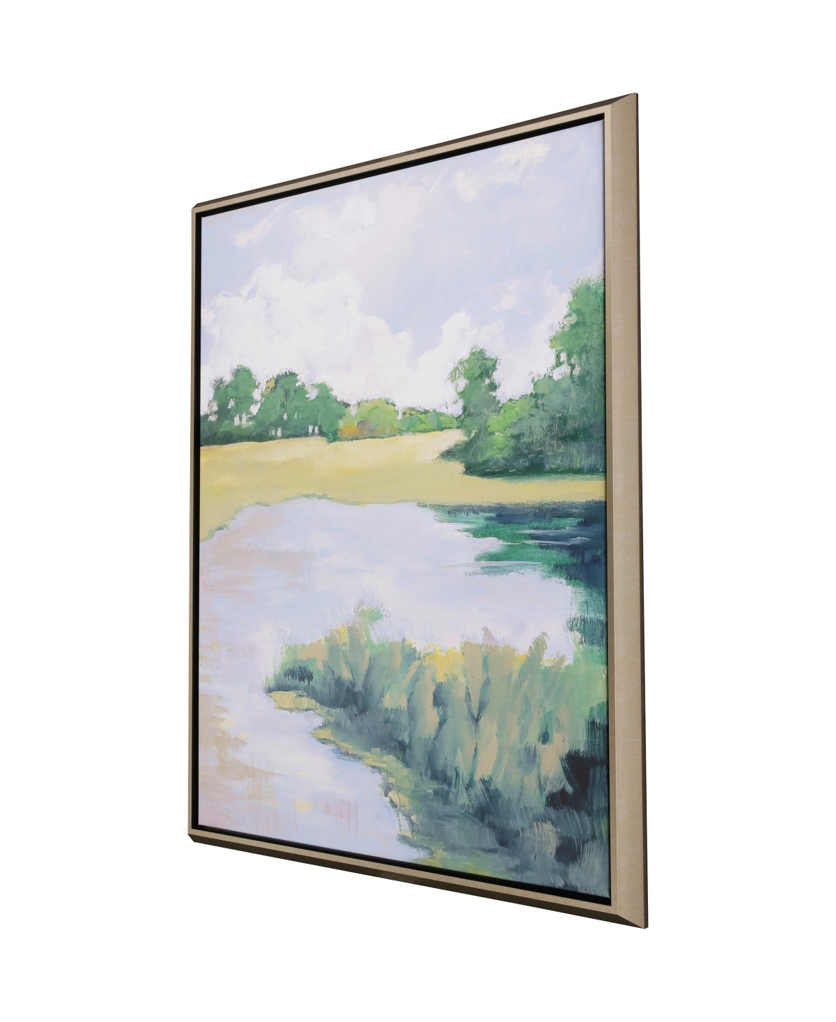 Shop Paragon Picture Gallery Earth And Sky Ii Canvas In Green