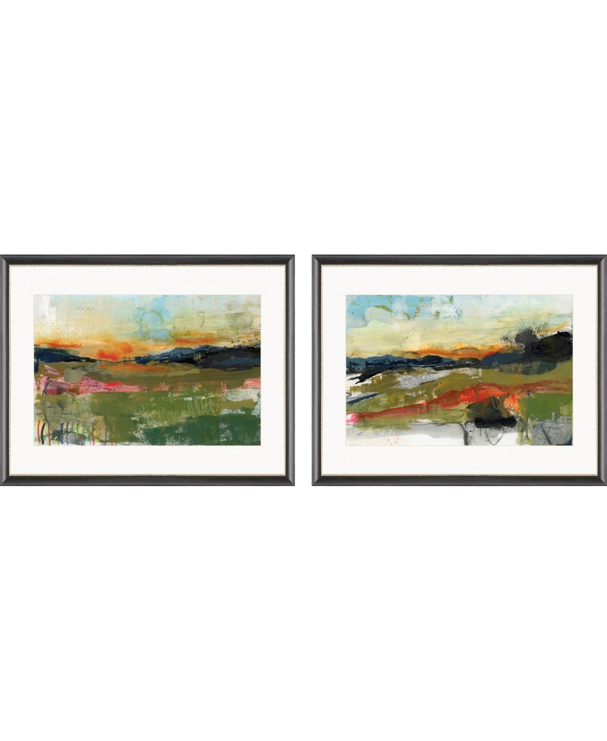 Paragon Picture Gallery Long Way Home Ii Framed Art, Set Of 2 In Green