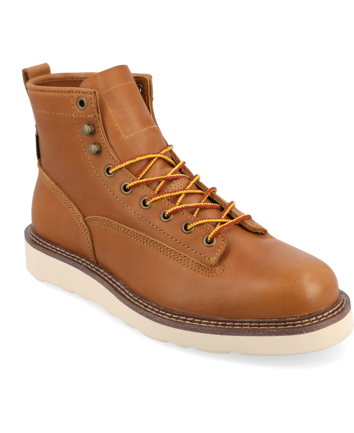 Shop Taft 365 Men's Model 001 Lace-up Ankle Boots In Honey