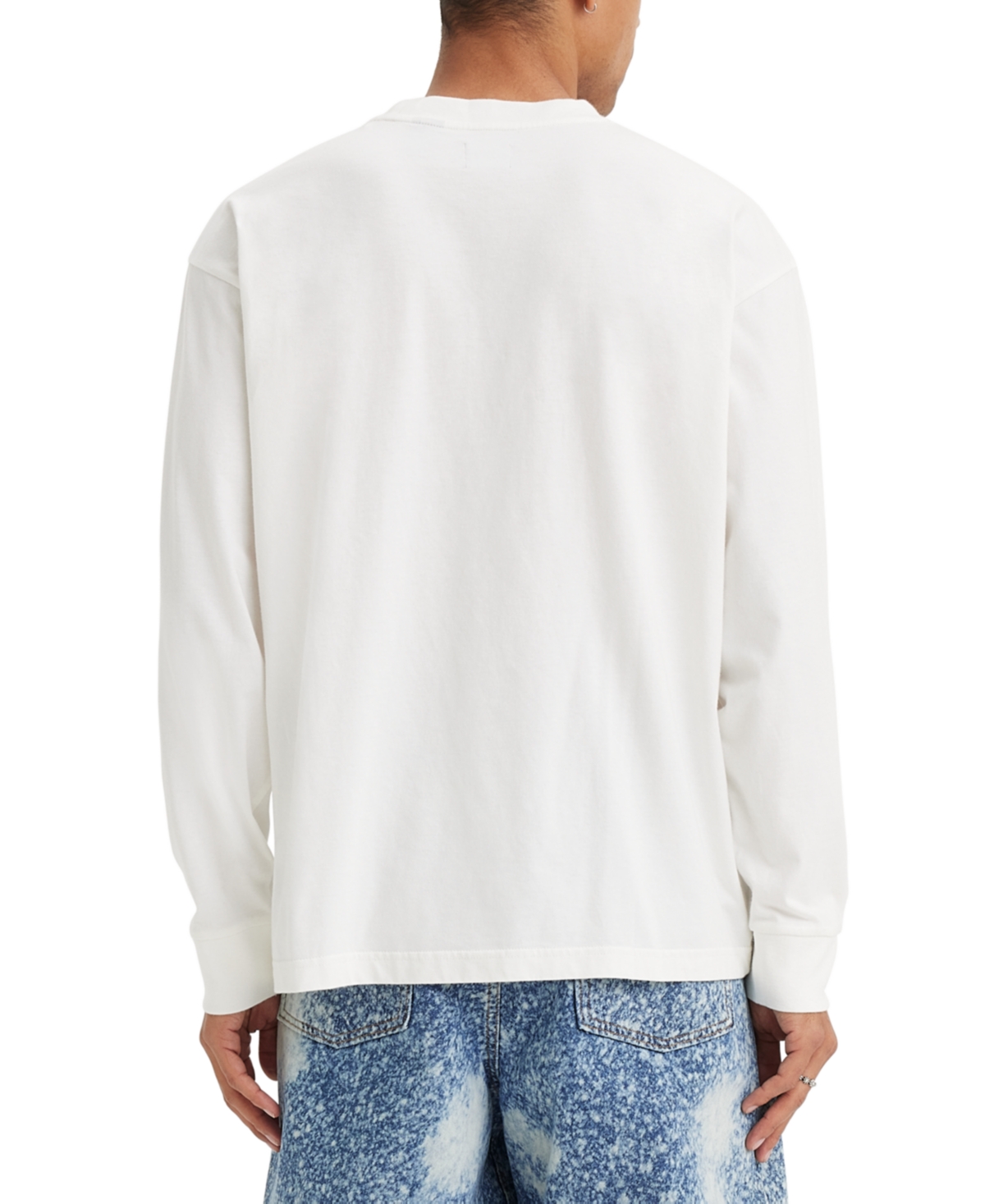 Shop Levi's Men's Elevated Relaxed-fit Long-sleeve Graphic T-shirt In Roemello H