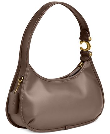 COACH Eve Leather Gold Tone Shoulder Bag