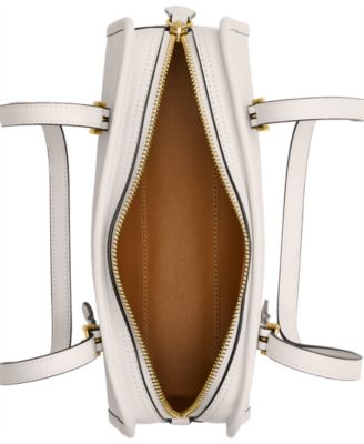 Swing Zip Small Leather Shoulder Bag