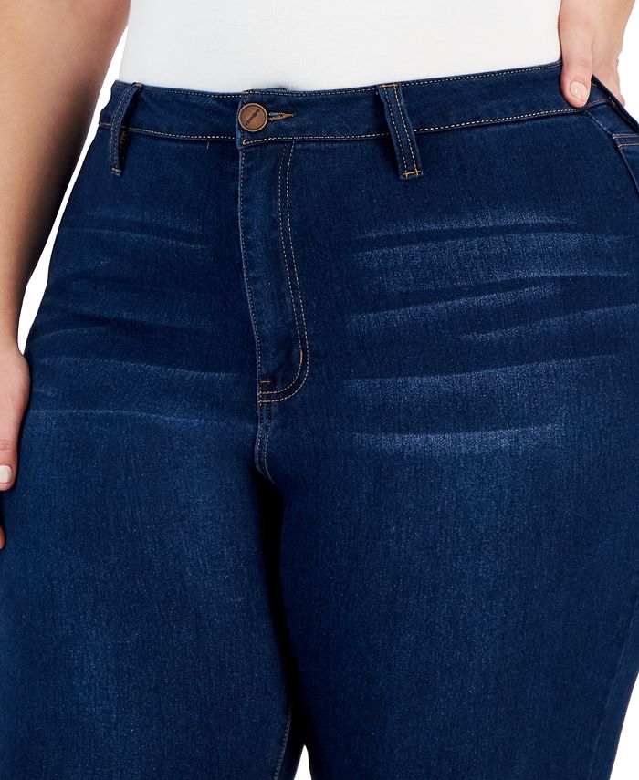 Dollhouse Trendy Plus Size High-Rise Skinny Jeans - Macy's