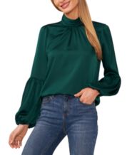 Macys sales green blouse