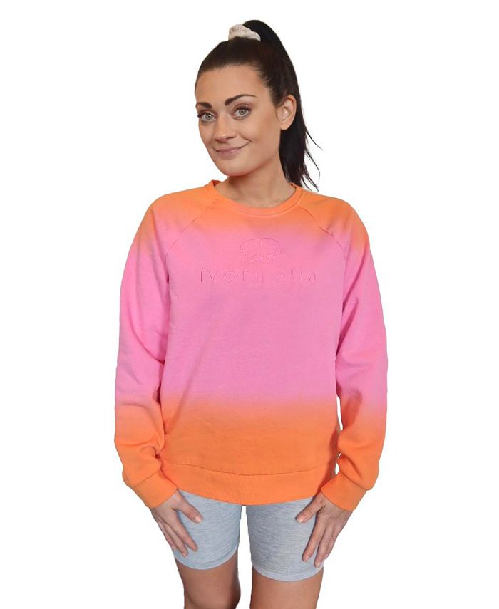 Ivory Ella Unisex Logo Sun Ombre Crewneck Sweatshirt Macy's