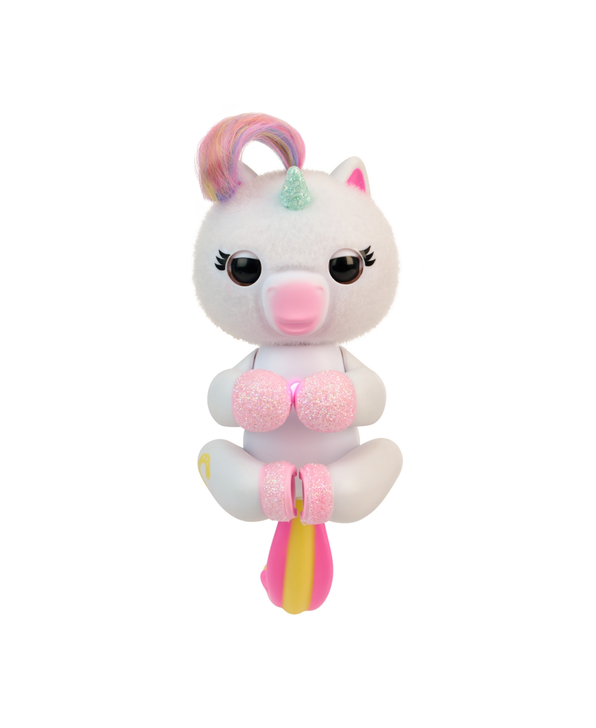 Fingerlings Interactive Baby Unicorn Lulu, 70+ Sounds & Reactions, Heart Lights Up In No Color