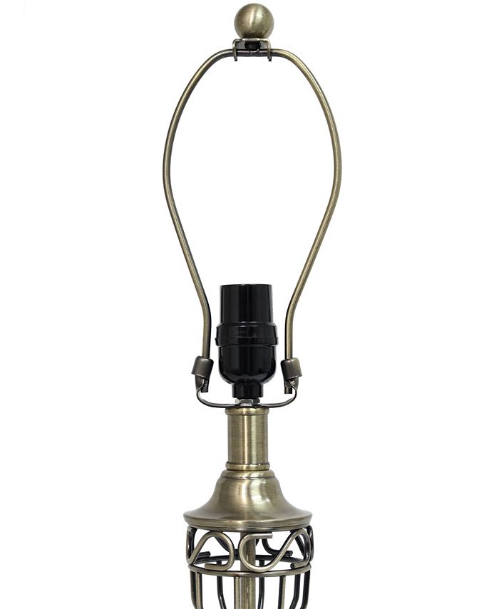 All The Rages Lalia Home Roma Classic 3 Piece Metal Lamp Set - Macy's
