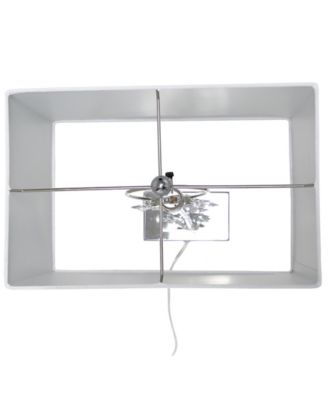 All The Rages Lalia Home Lumiluxxe 26.25" Tall Crystal Glitz And Table Lamp