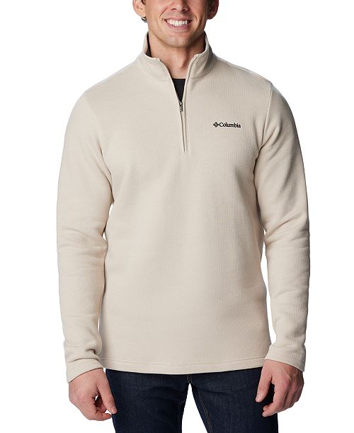 alfani Columbia Men's Great Hart Mountain III Half Zip Sweatshirt Men's Fashion & Accessories