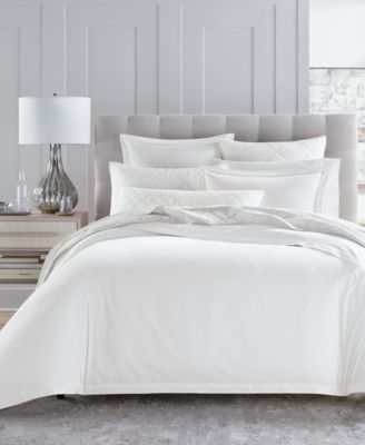 Hotel Collection Egyptian Cotton 525 Thread Count Duvet Cover Sets In Fresh White