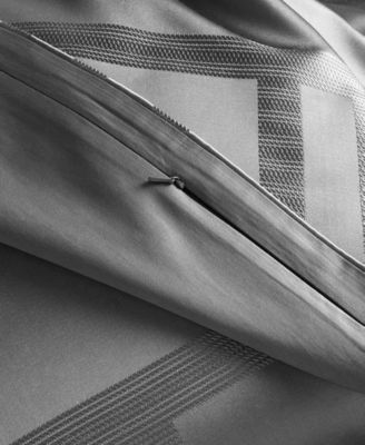 Structure Charcoal 3-Pc. Duvet Cover Set, King