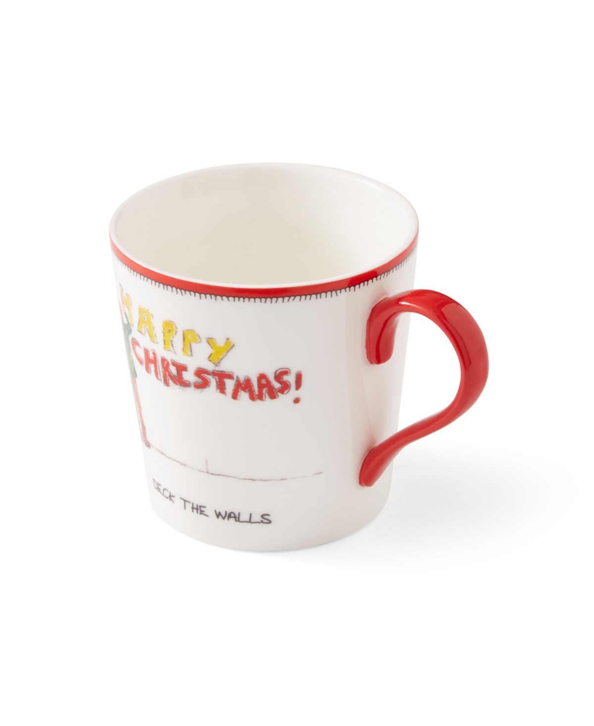 Kit Kemp for Spode Christmas Doodles Deck The Walls