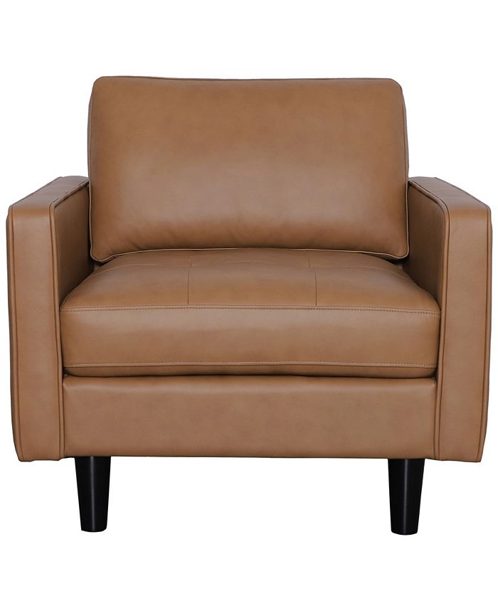 Abbyson best sale leather chair