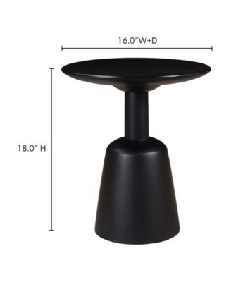 Nels 18" Wood Round End Table