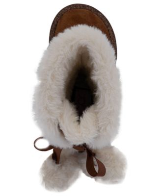 Toddler Girls Maizen Cozy Light-Up Pull On Boots