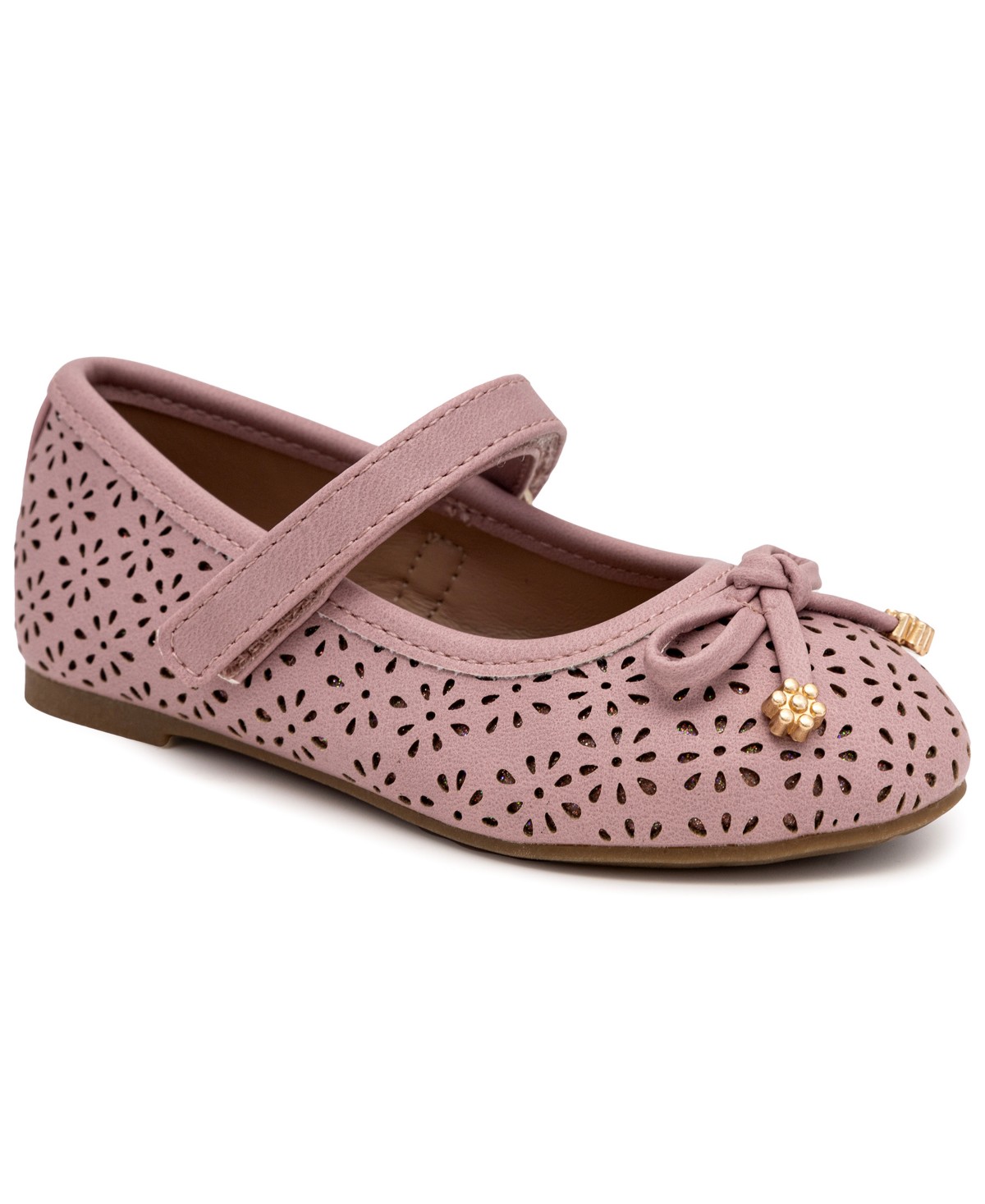 Детские балетки Sugar Toddler Girls Lil Drea Mary Jane Loop Closure Ballet Flats — фото 1
