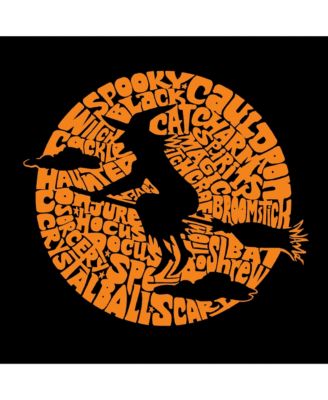 Small Word Art Tote Bag - Spooky Witch 2590₽