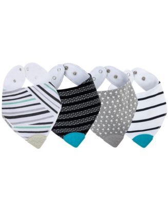 Bazzle Baby Baby BandaBib with Teether 4-Pack - Macy's