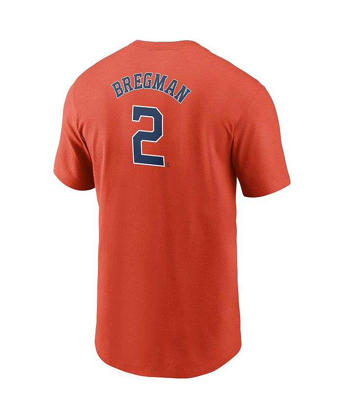 Nike Houston Astros Big Boys and Girls Alex Bregman Name and Number Player  T-shirt - Macy's