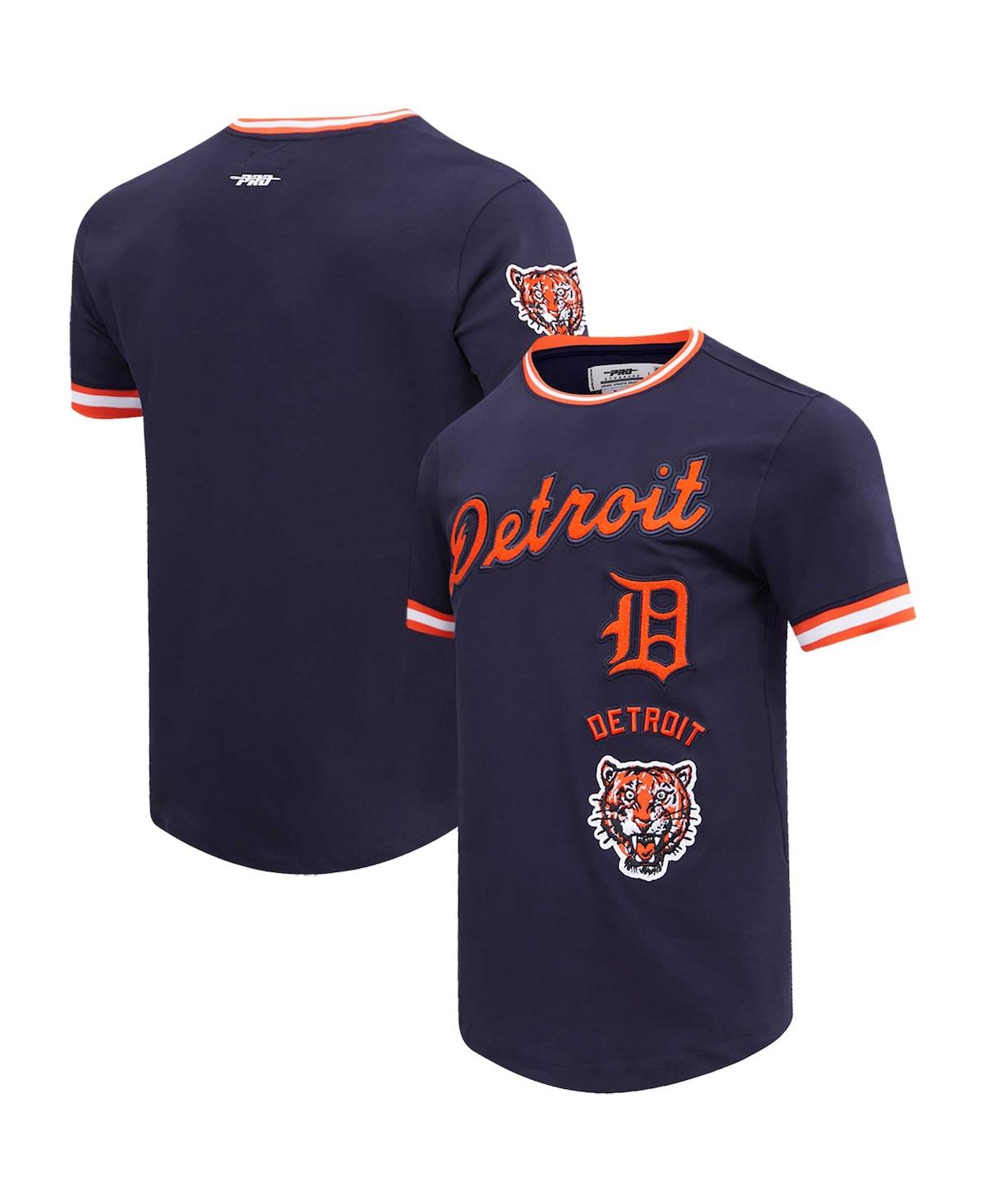 Pro Standard Men's  Navy Detroit Tigers Cooperstown Collection Retro Classic T-shirt