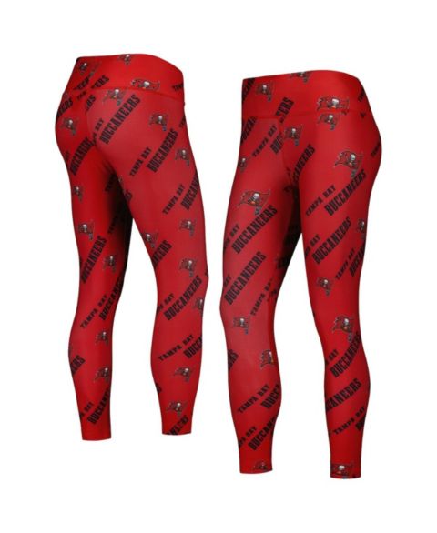 Женские леггинсы Concepts Sport Red Tampa Bay Buccaneers Breakthrough Allover Print Lounge