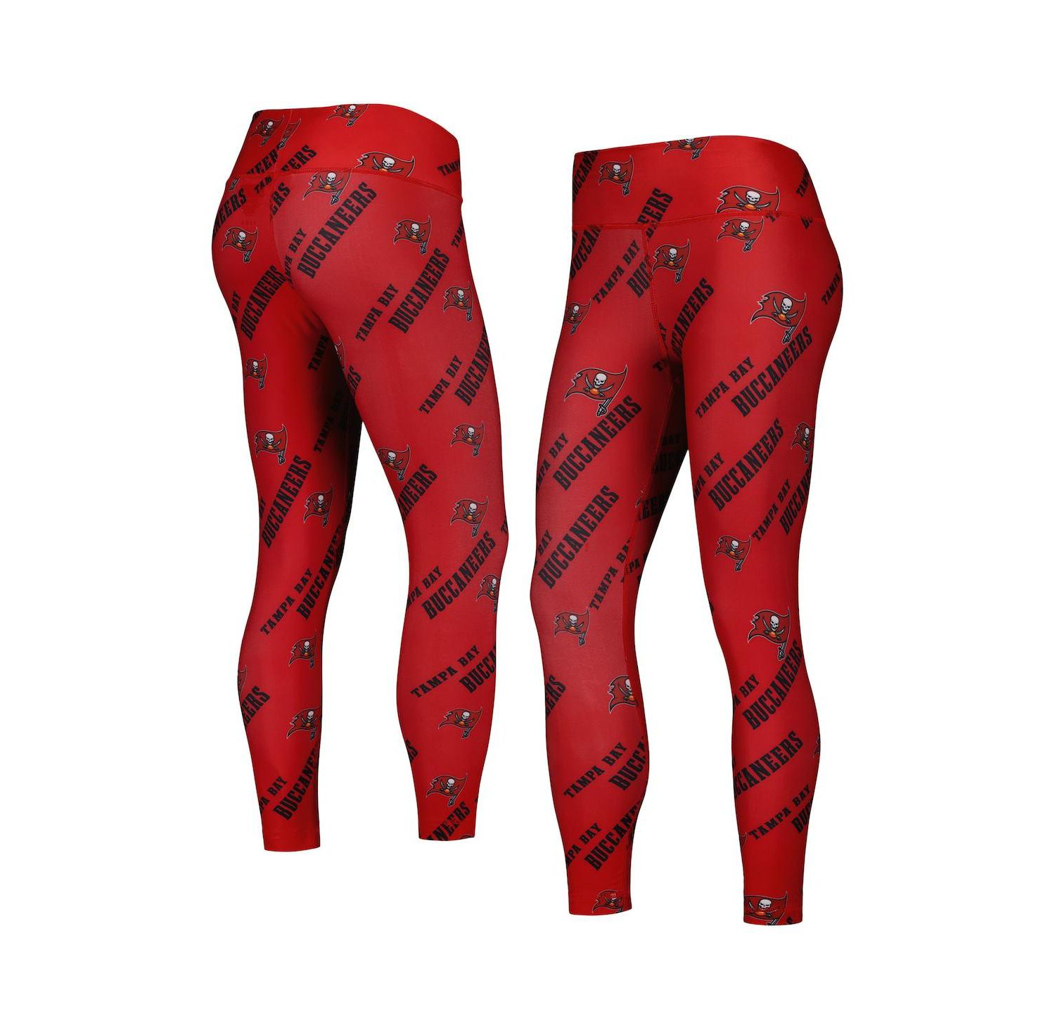 Women's Red Tampa Bay Buccaneers Breakthrough Allover Print Lounge Leggings