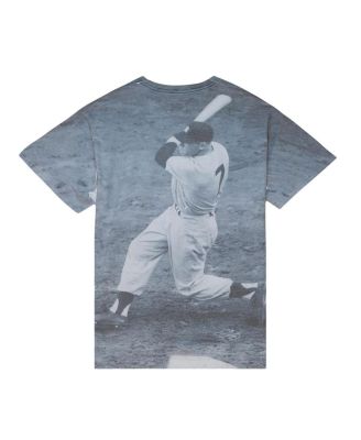Men's Mickey Mantle New York Yankees Cooperstown Collection Highlight Sublimated Player Graphic T-shirt
