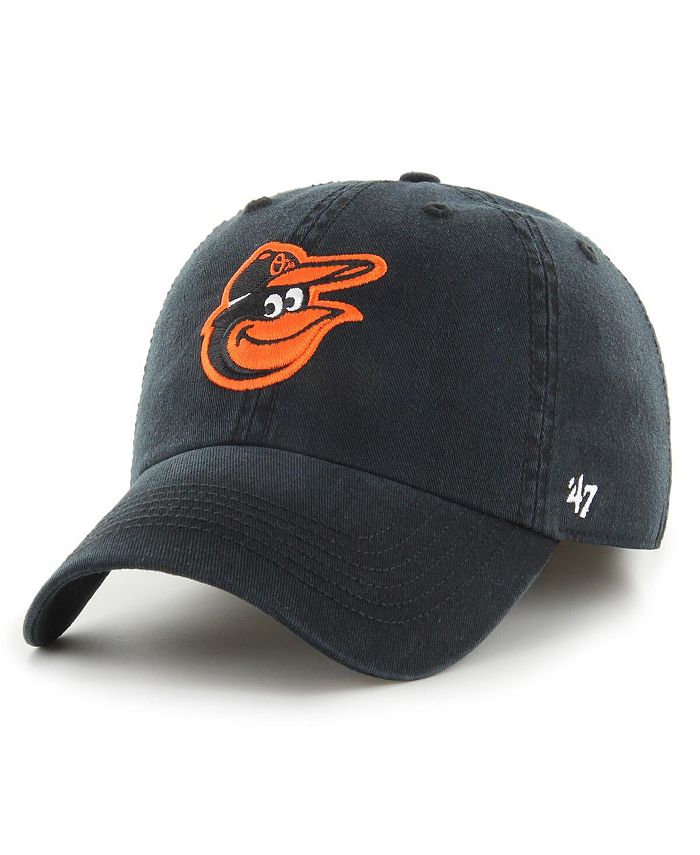 '47 Brand Men's Black Baltimore Orioles Franchise Logo Fitted Hat - Macy's