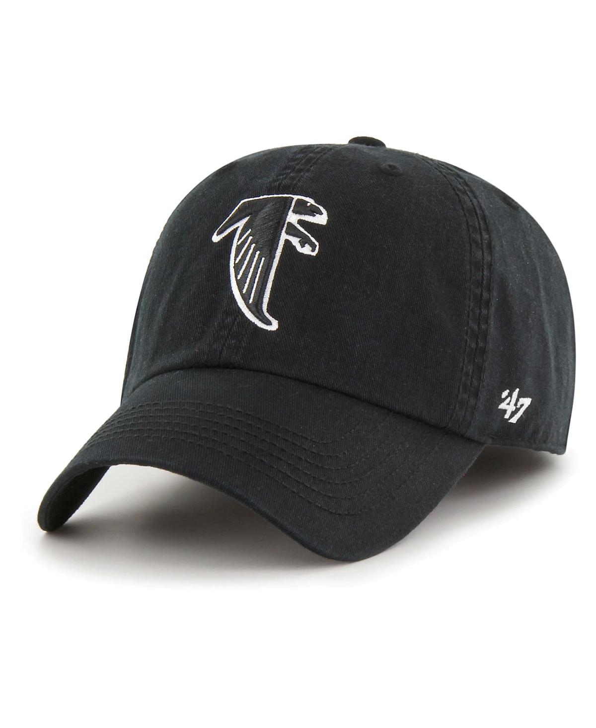 Shop 47 Brand Men's ' Black Atlanta Falcons Gridiron Classics Franchise Legacy Fitted Hat