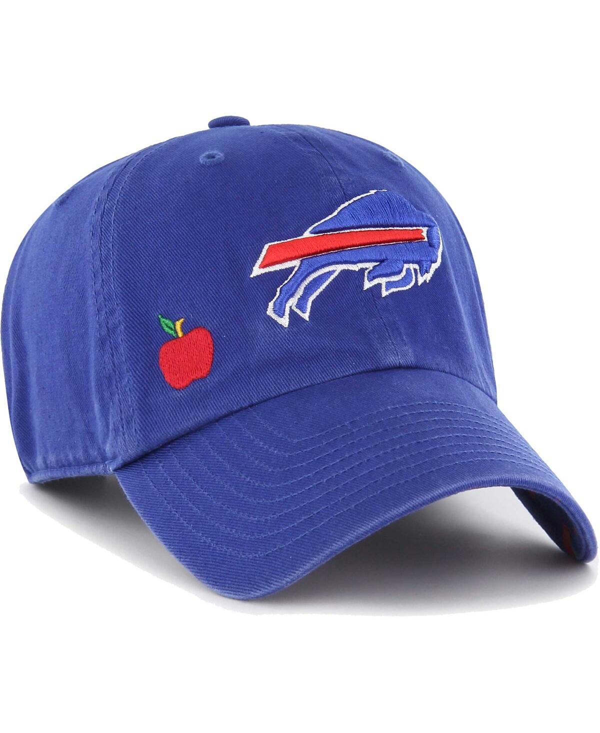 Women's '47 BrandBuffalo Bills Confetti Icon Clean Up Adjustable Hat - Royal