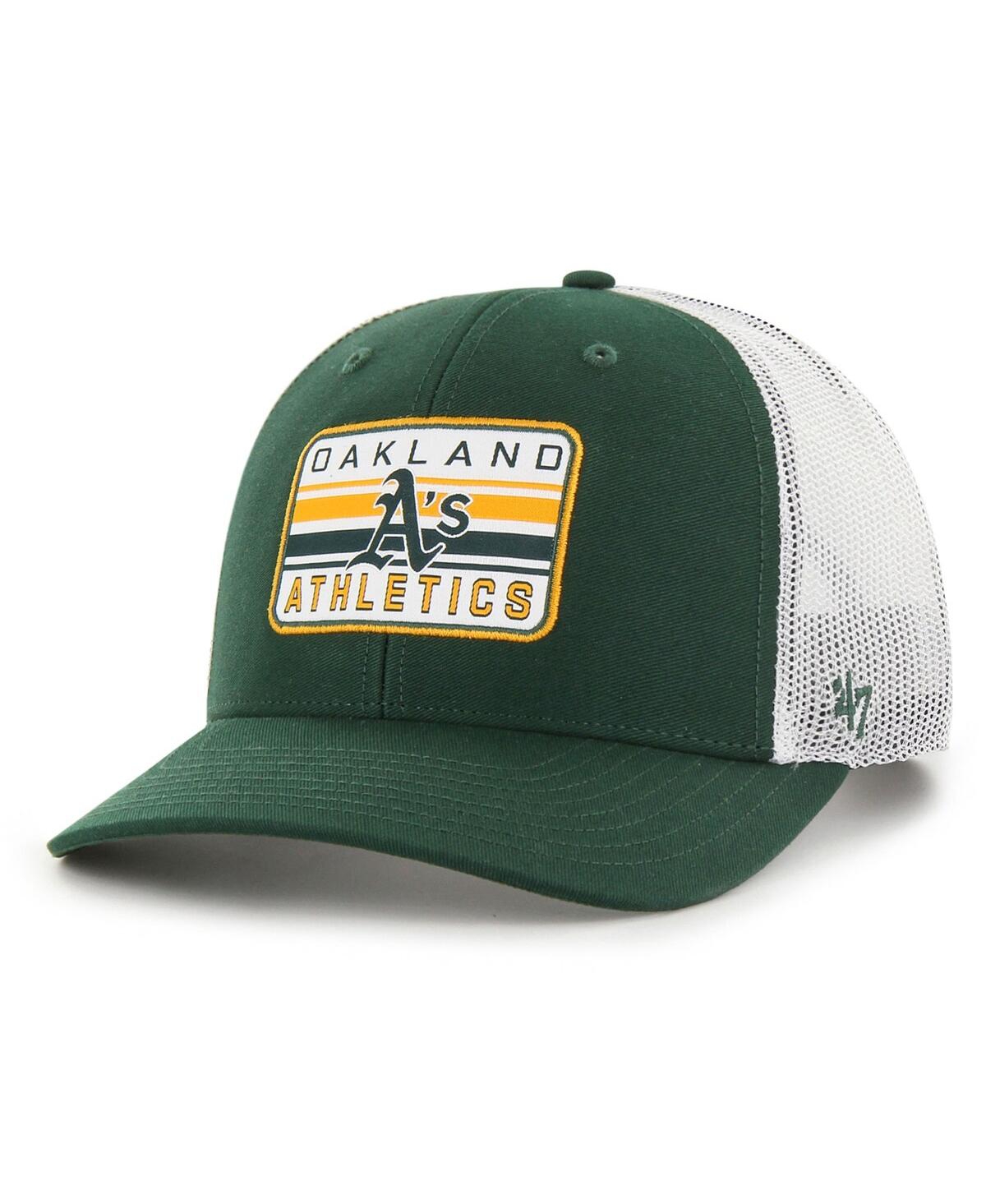 47 Brand Men's ' Green Oakland Athletics Drifter Trucker Adjustable Hat