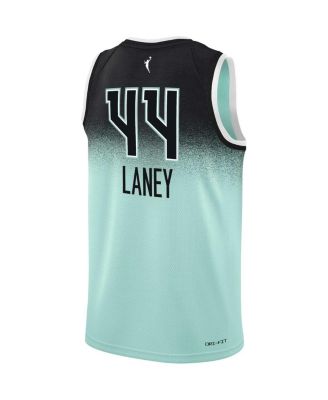 Big Boys and Girls Betnijah Laney Mint New York Liberty 2023 Rebel Edition Victory Player Jersey